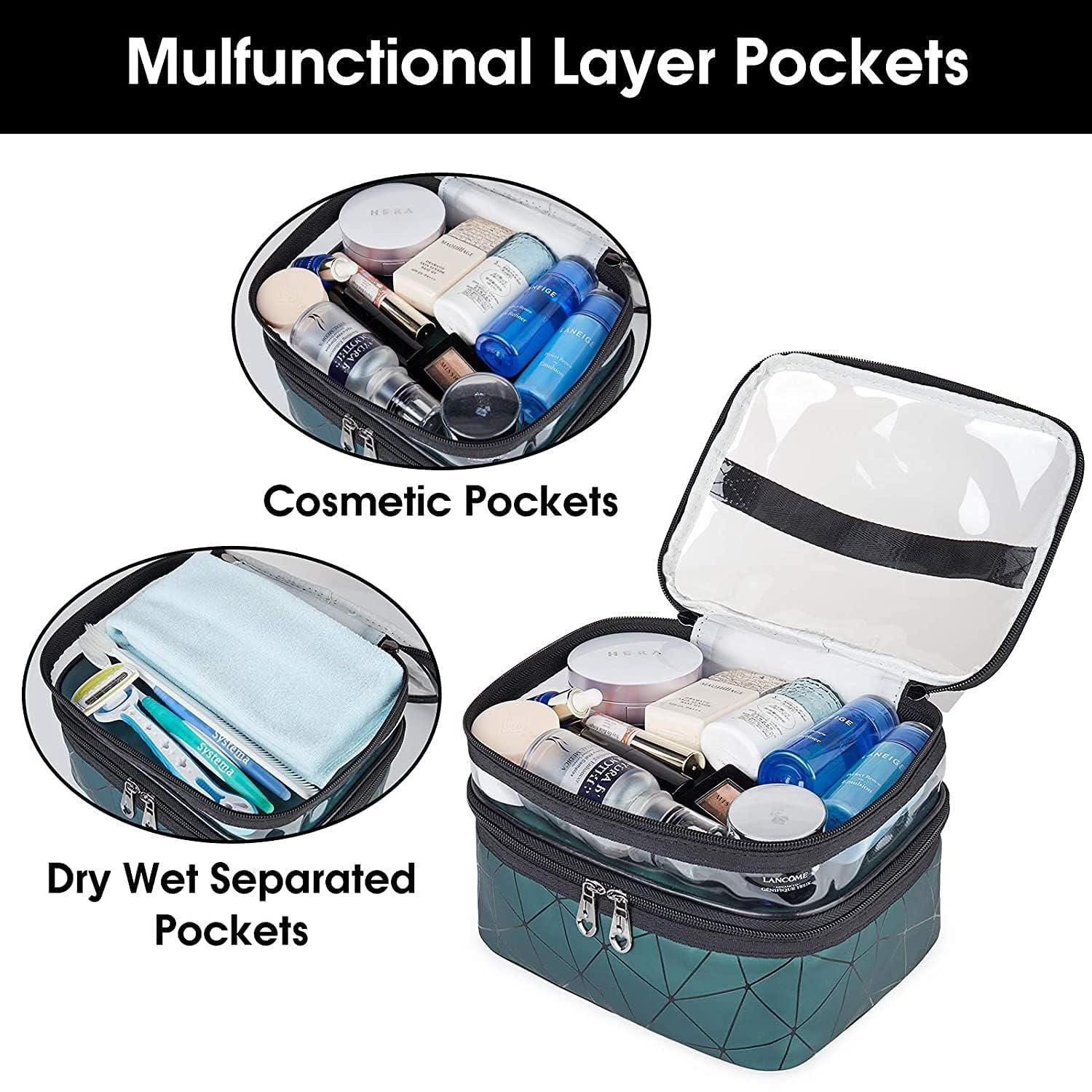 2 Layer Toiletry Bag - Pickkart