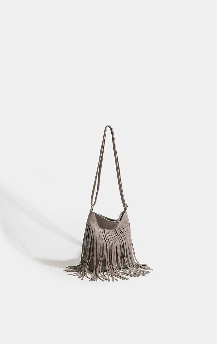 Artistic Tassel Simple And Popular Shoulder Bag - Pickkart