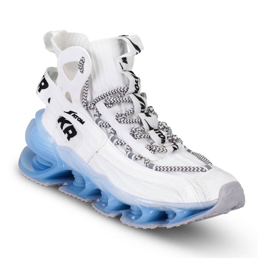 ATOM Alpha Predator Sneakers | Sturdy Sole and Breathable Upper: Outdoor Lace - Up Shoes for Men - Pickkart