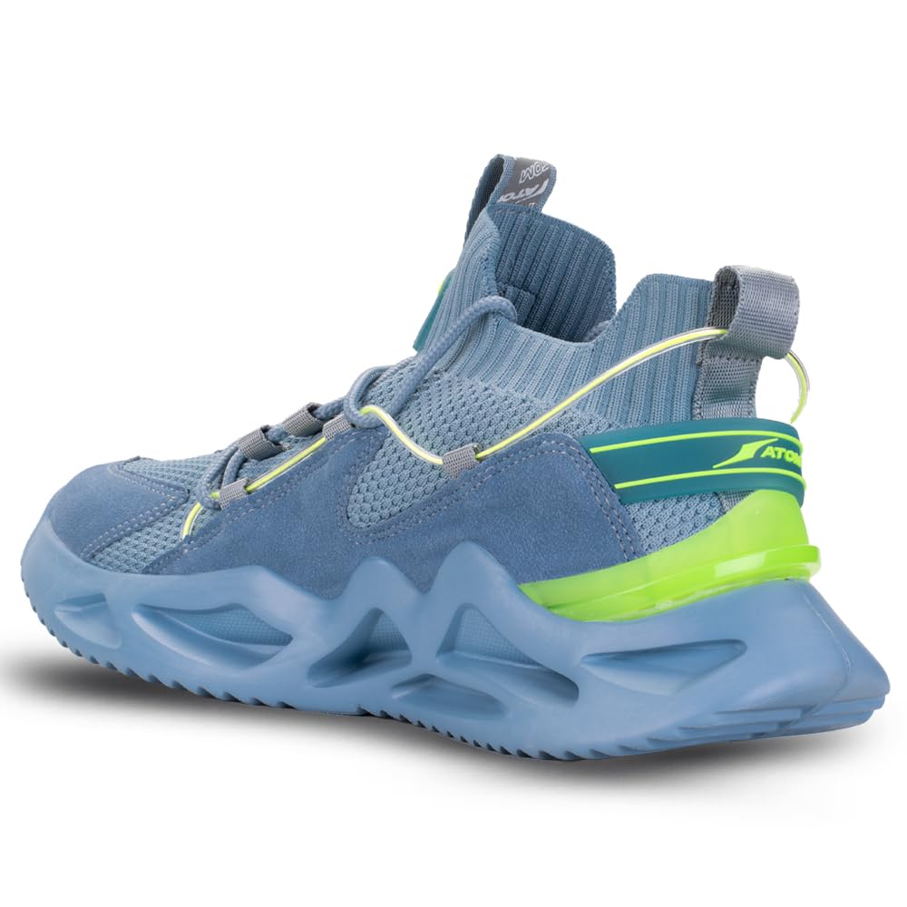 ATOM Casual Sneaker for Men | Stylish & Comfortable Casual Sneakers with Breathable Air Mesh | All - Day Comfort - Pickkart