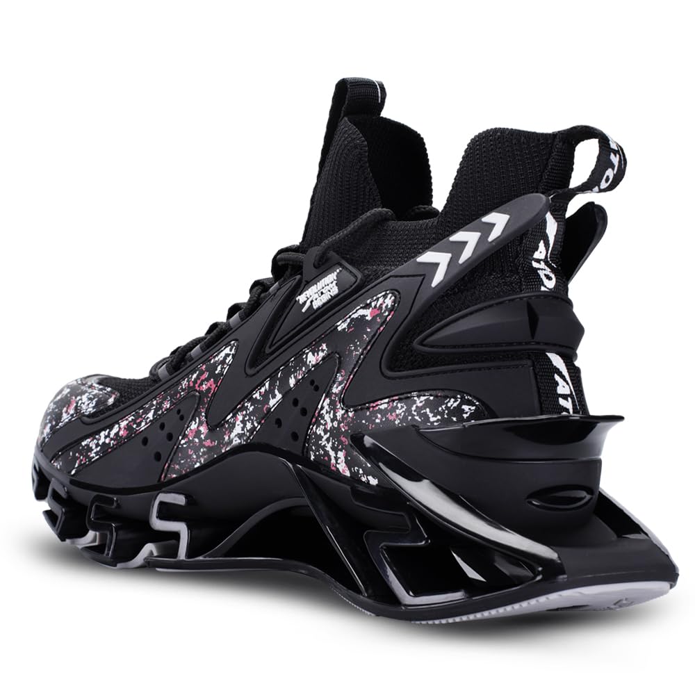 ATOM Multi Print Trendy Casual Sneakers | Men's Intensity Sneakers with Breathable Engineered Mesh Upper and TPU Outsole - Pickkart