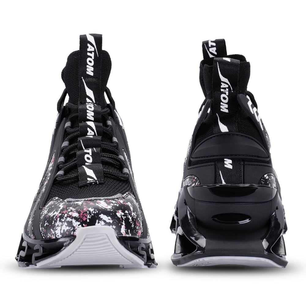 ATOM Multi Print Trendy Casual Sneakers | Men's Intensity Sneakers with Breathable Engineered Mesh Upper and TPU Outsole - Pickkart