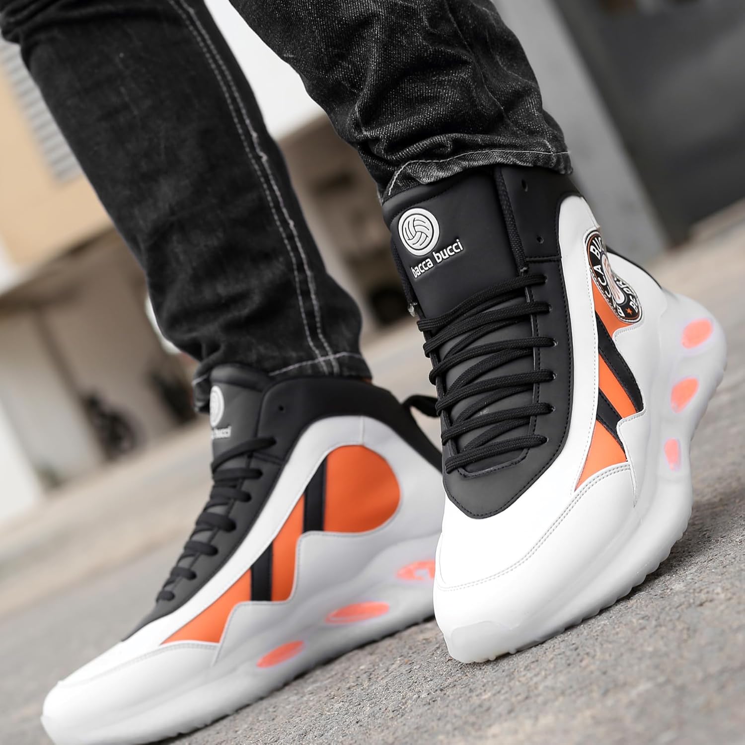 Bacca Bucci Men Lace Up Sneaker Shoes - Pickkart