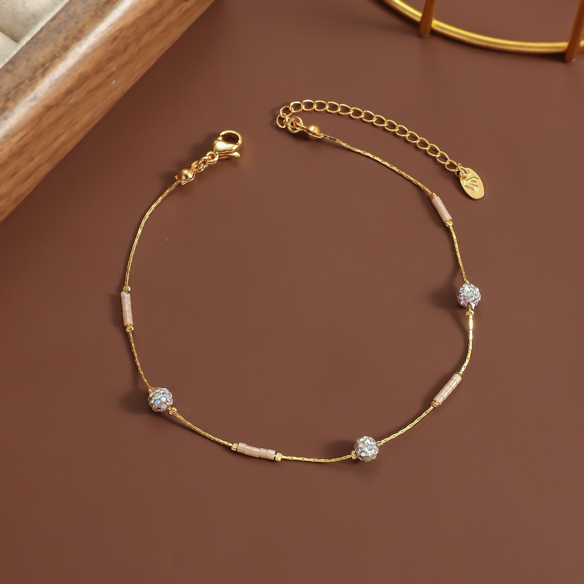 Bead Fashion Personality Stainless Steel Anklets - Pickkart