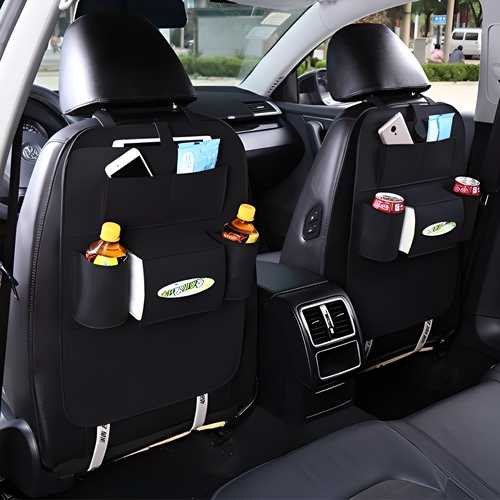 Car Back Seat Storage Organizer PACK of 2 - Pickkart