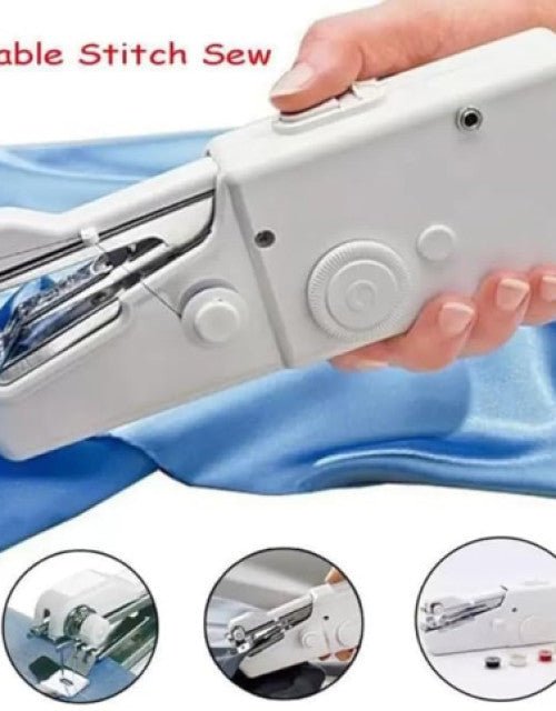 Electric Handy Stitch Mini Hand Sewing Machine Stapler Style Mini Machine - Pickkart