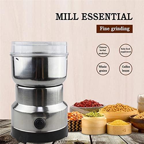Electric Smash Machine, Multifunction Small Food Grinder Grain Grinder, Portable Coffee Bean Grinder - Pickkart