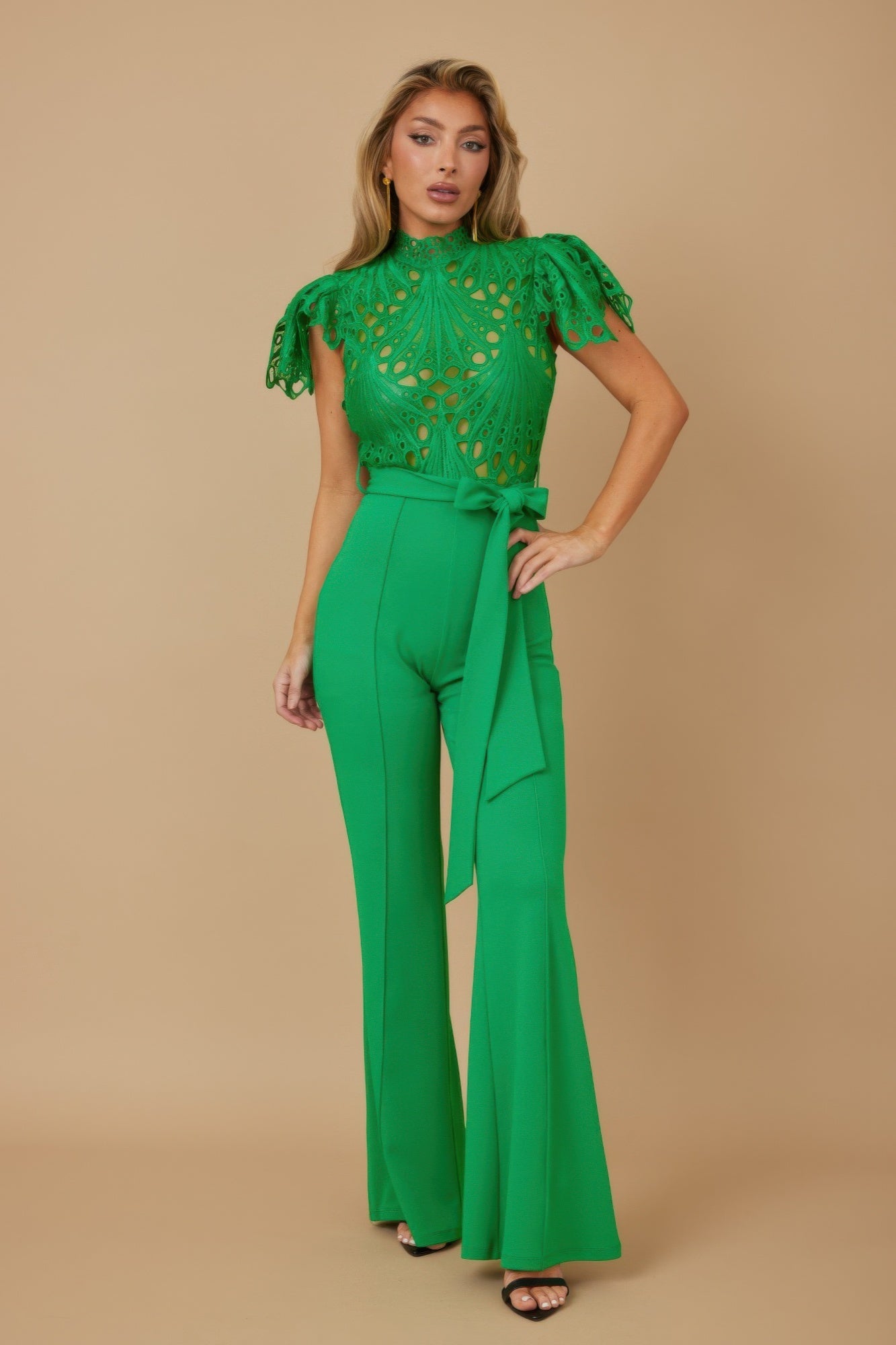 Fashion Crochet Jumpsuit - Pickkart