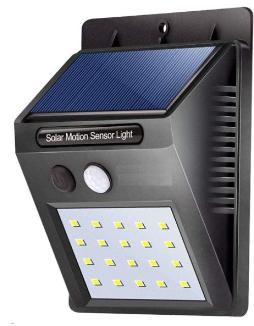 Outdoor Security Lights with Motion Sensor Solar Powered Wireless Waterproof Night Spotlight - Pickkart
