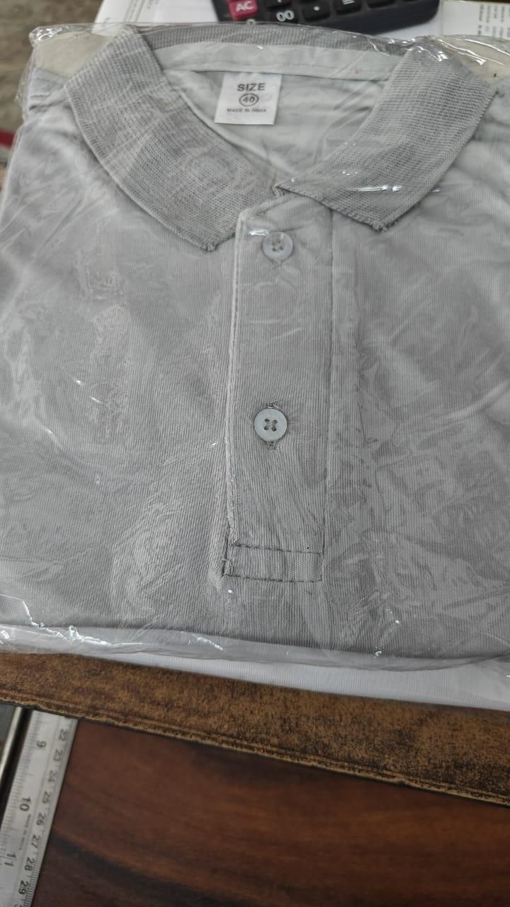 Poly Matte Solid Half Sleeves Mens Polo T-Shirt Pack Of 4 - Pickkart