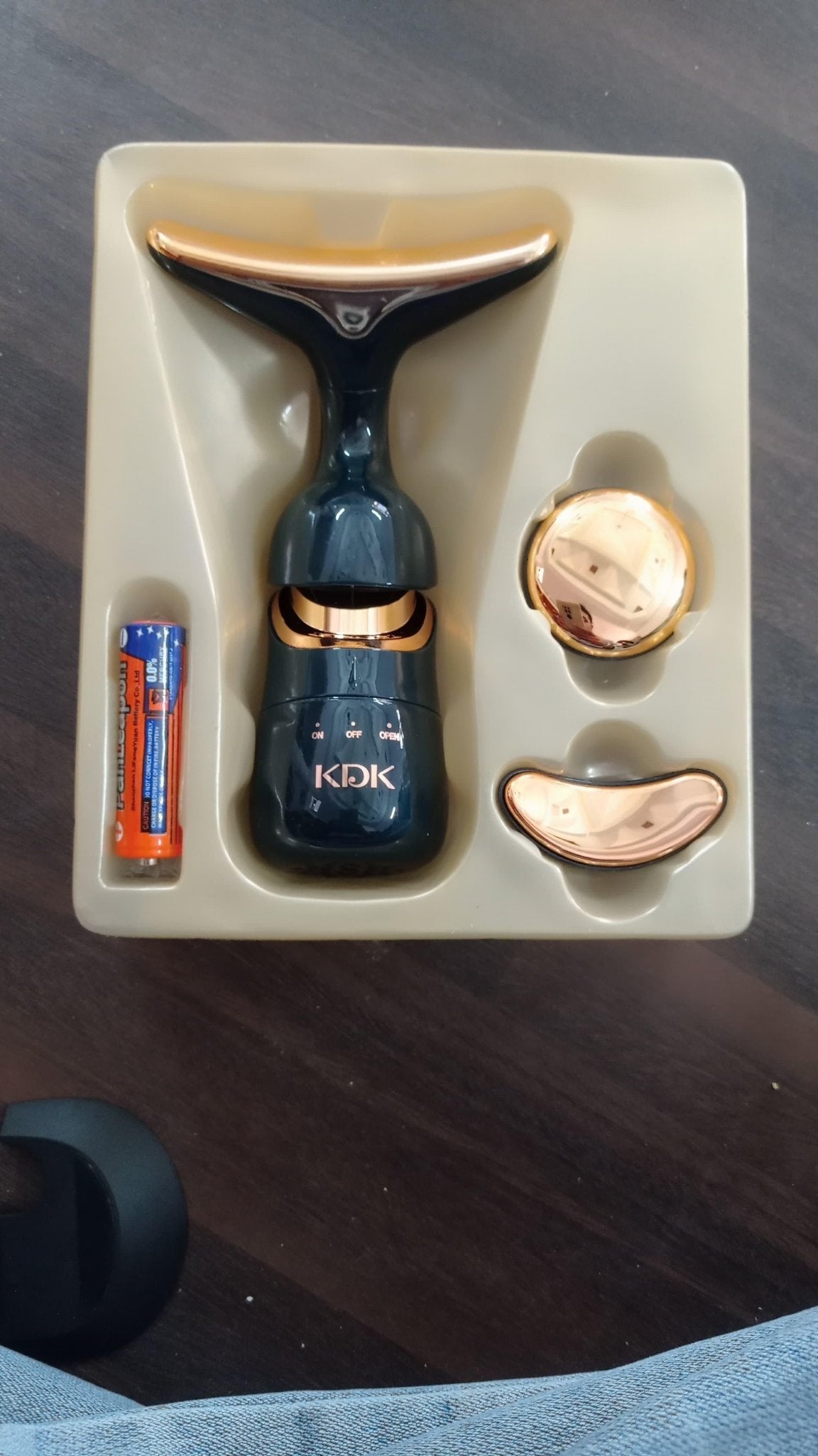 2 In 1 Anti Wrinkles Facial Massager For Skin Care - Pickkart