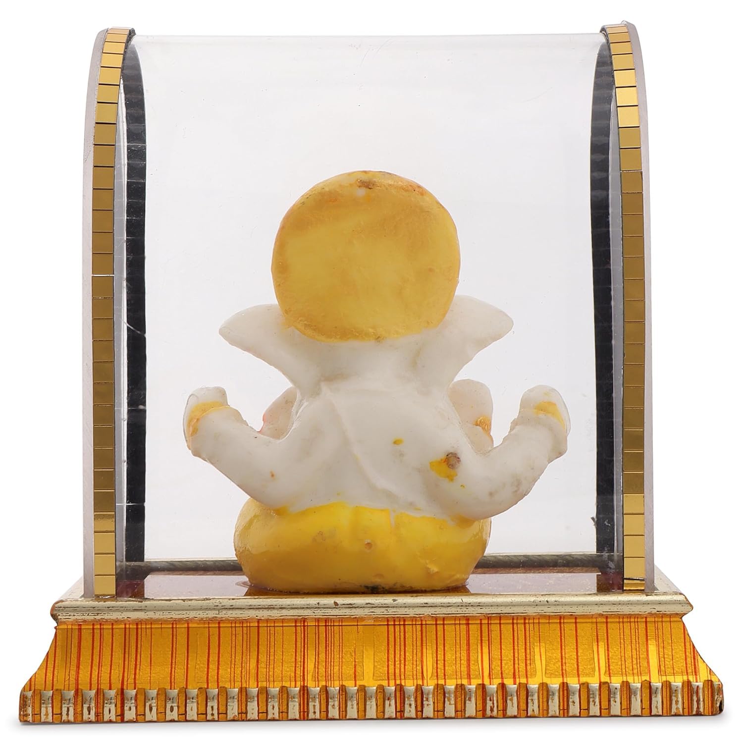 AartIsh Ganesha Idol for Car Dashboard,Home Decor, Ganesh Murti Showpiece Gift - Car Dashboard Accessories Idols - Diwali Decoration Items for Home Decor Car Dashboard - Pickkart