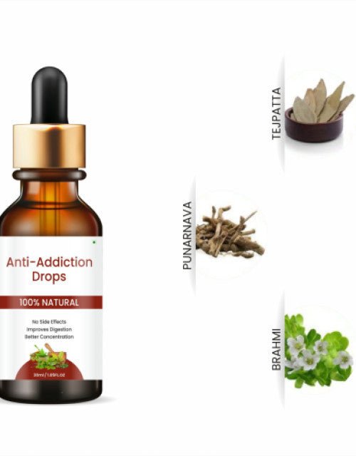 Anti - Addiction Drops ( Pack Of 1 ) - Pickkart