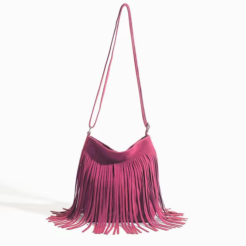 Artistic Tassel Simple And Popular Shoulder Bag - Pickkart