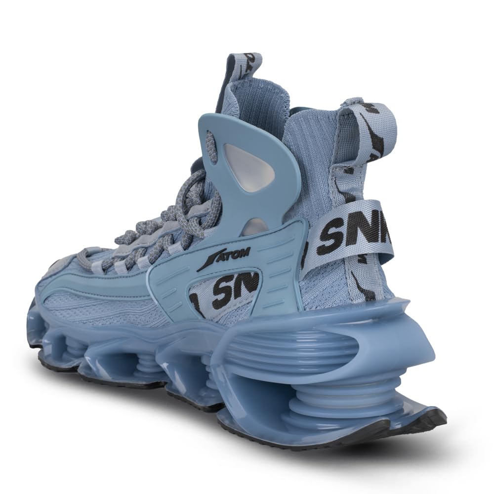 ATOM Alpha Predator Sneakers | Sturdy Sole and Breathable Upper: Outdoor Lace - Up Shoes for Men - Pickkart