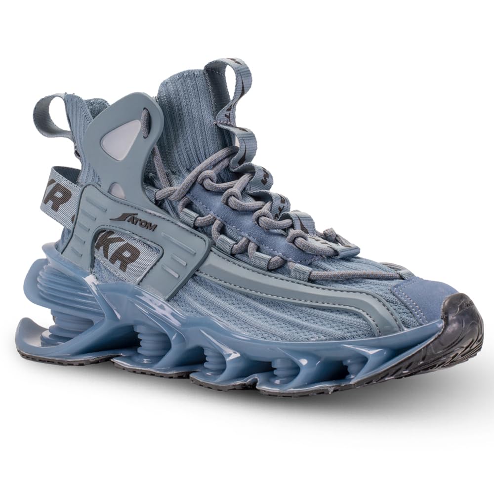 ATOM Alpha Predator Sneakers | Sturdy Sole and Breathable Upper: Outdoor Lace - Up Shoes for Men - Pickkart