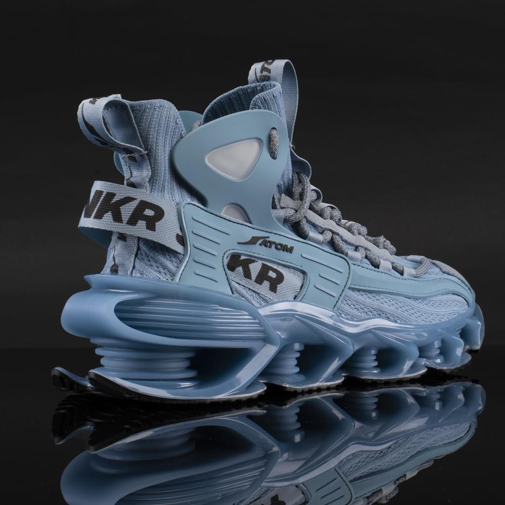 ATOM Alpha Predator Sneakers | Sturdy Sole and Breathable Upper: Outdoor Lace - Up Shoes for Men - Pickkart