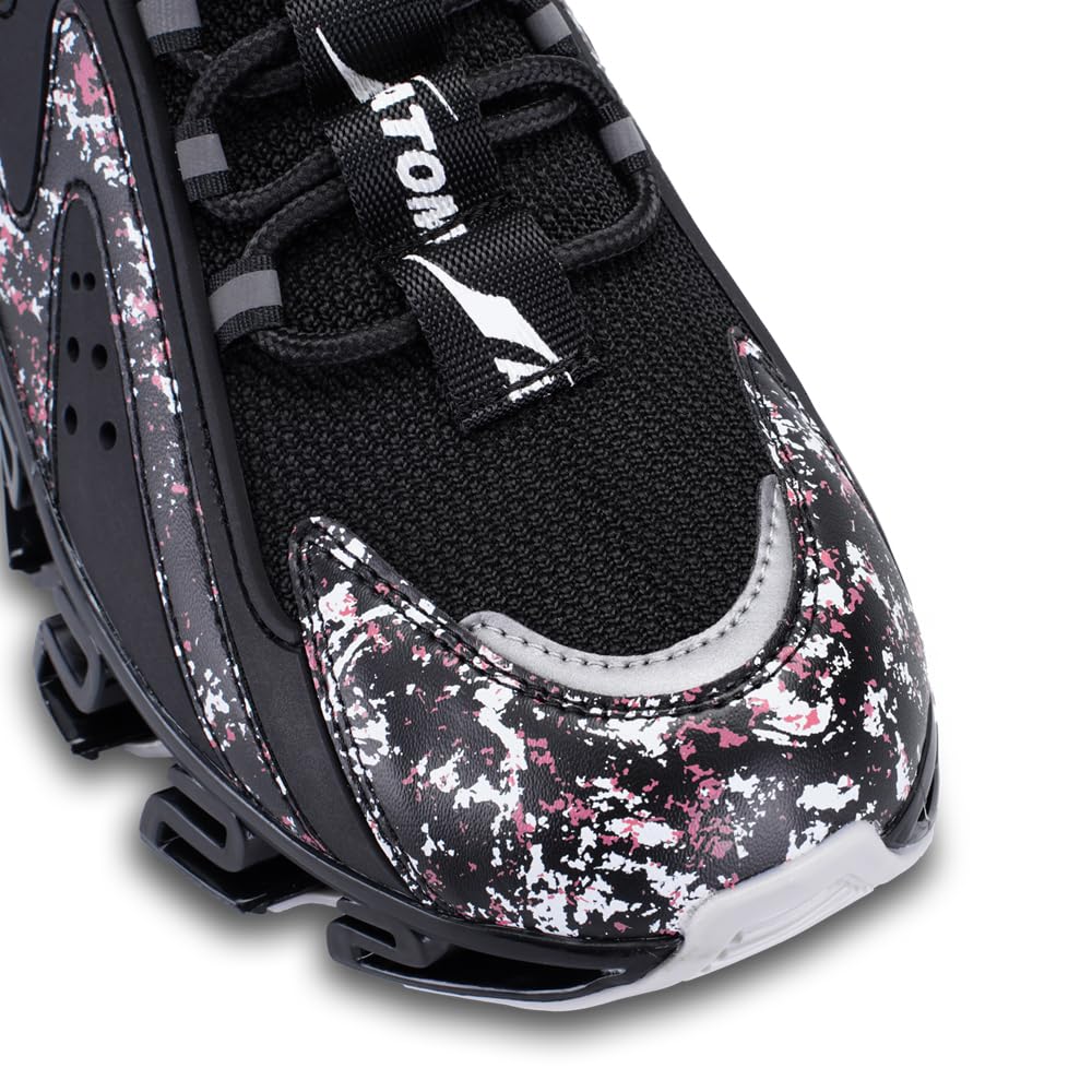 ATOM Multi Print Trendy Casual Sneakers | Men's Intensity Sneakers with Breathable Engineered Mesh Upper and TPU Outsole - Pickkart