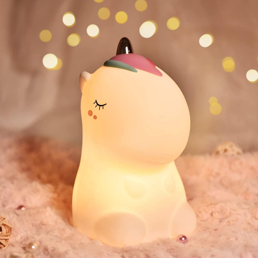 Desidiya® Touch Silicone Panda Light – Night Light for Kids, Girls & Boys | Cute Bedroom Decor for Women | Valentine Special - Pickkart