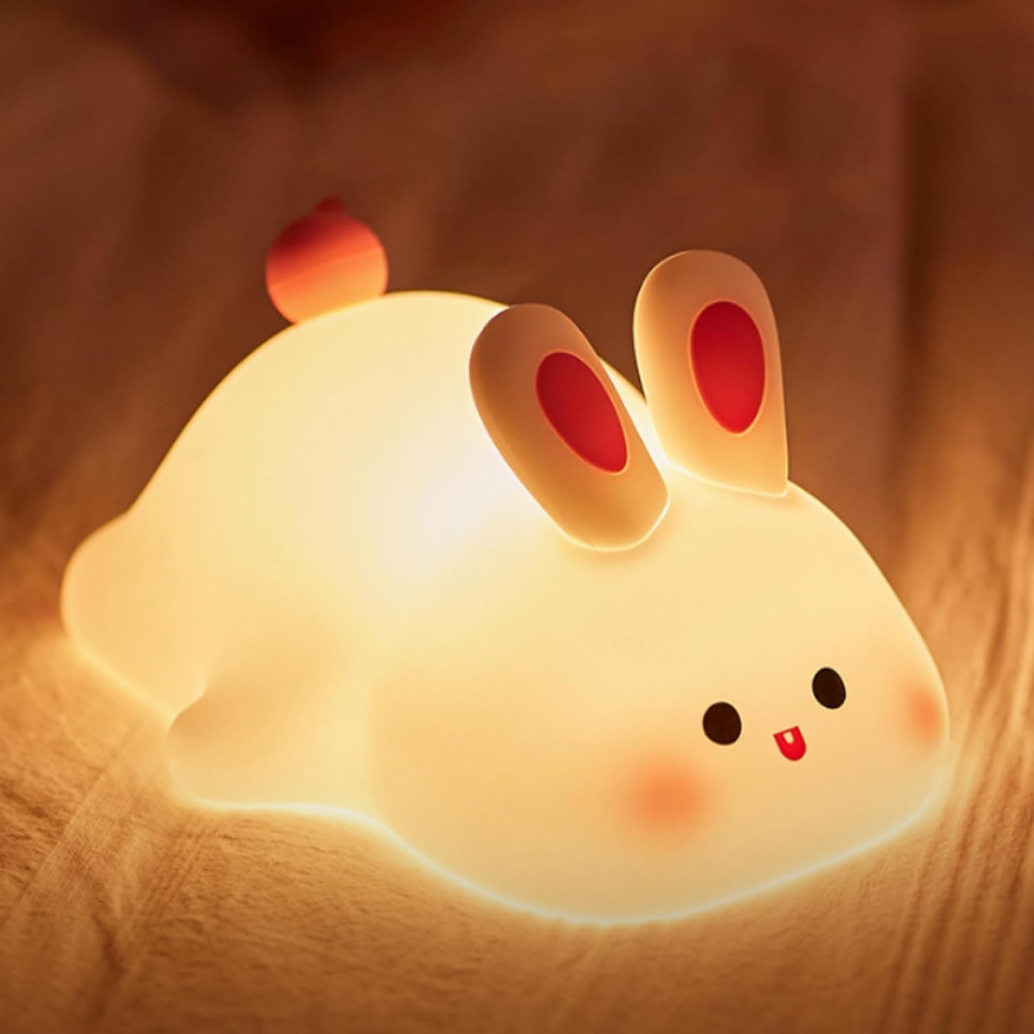 Desidiya® Touch Silicone Panda Light – Night Light for Kids, Girls & Boys | Cute Bedroom Decor for Women | Valentine Special - Pickkart