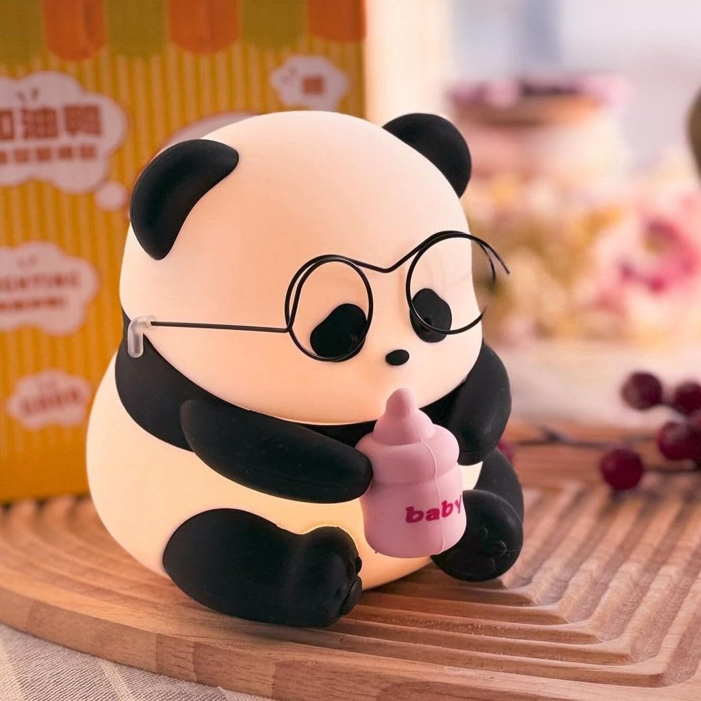 Desidiya® Touch Silicone Panda Light – Night Light for Kids, Girls & Boys | Cute Bedroom Decor for Women | Valentine Special - Pickkart