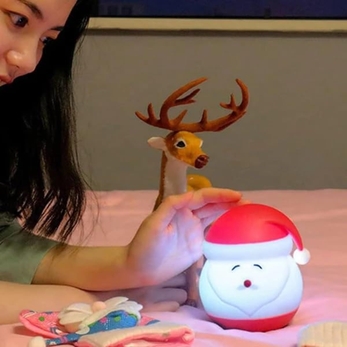 Desidiya® Touch Silicone Panda Light – Night Light for Kids, Girls & Boys | Cute Bedroom Decor for Women | Valentine Special - Pickkart