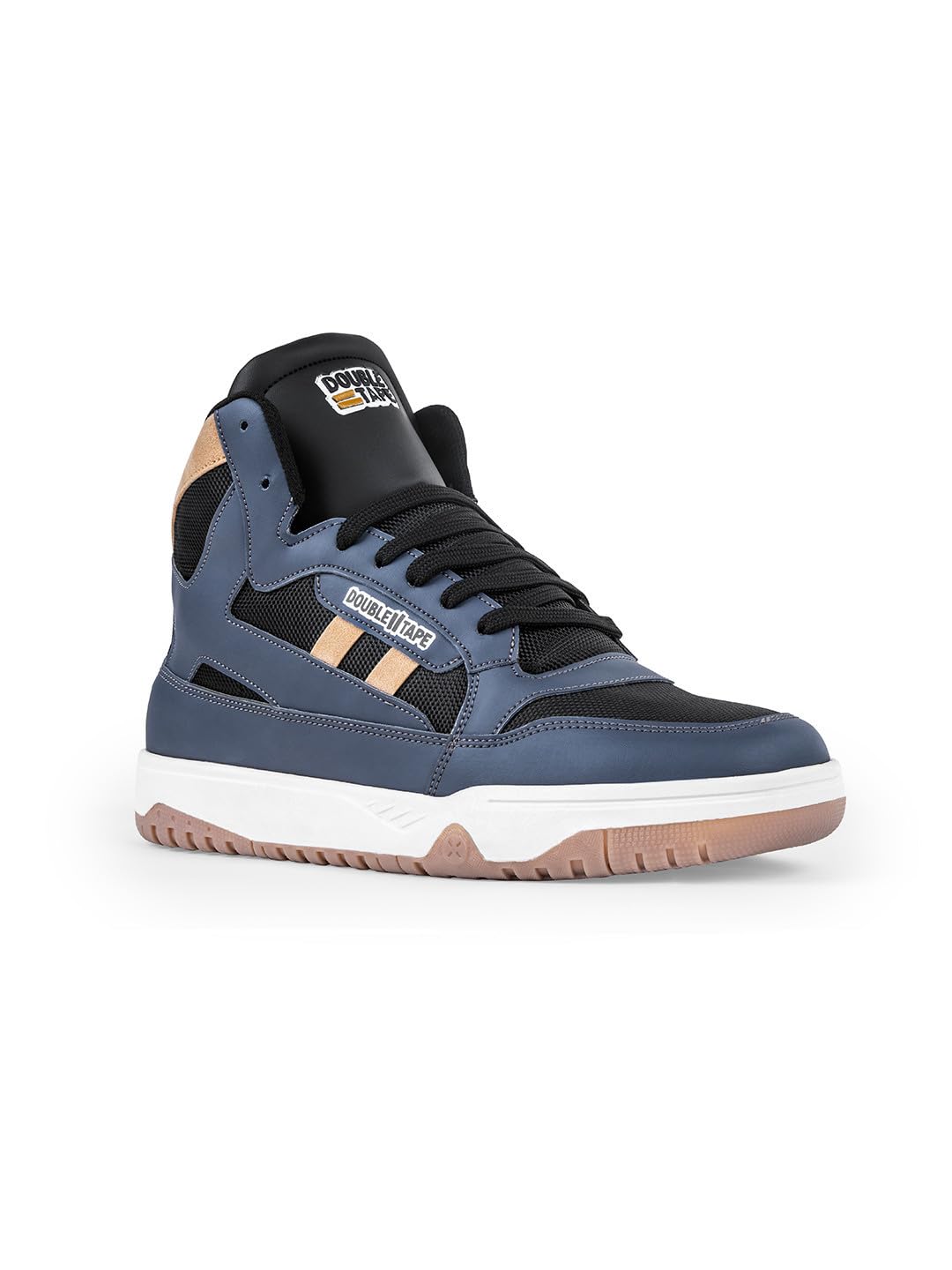 DOUBLE TAPE® Men's Casual Shoes | Trendy Sneakers with Anti - Slip Sole | Lightweight Sports - Inspired Design - Pickkart