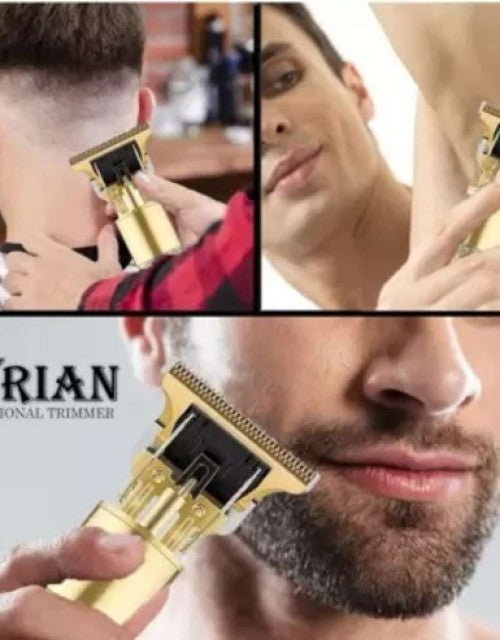 Electric Hairdresser Oil Shaving Head Electric Pusher Carving Trimmer Cutting Hair Precision Clipper for Men Care ( Pack Of 2 ) - Pickkart