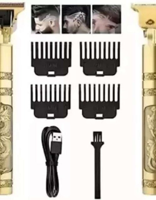 Electric Hairdresser Oil Shaving Head Electric Pusher Carving Trimmer Cutting Hair Precision Clipper for Men Care ( Pack Of 2 ) - Pickkart