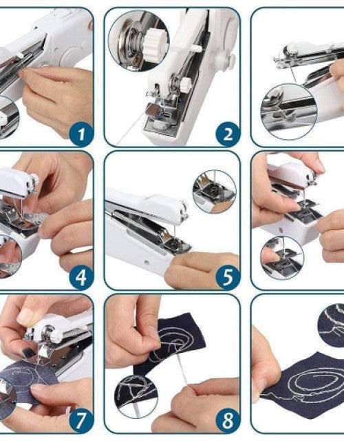 electric Handy Stitch Handheld Sewing Machine for Emergency Sewing - Pickkart