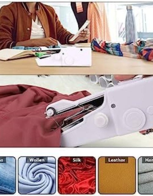 electric Handy Stitch Handheld Sewing Machine for Emergency Sewing - Pickkart