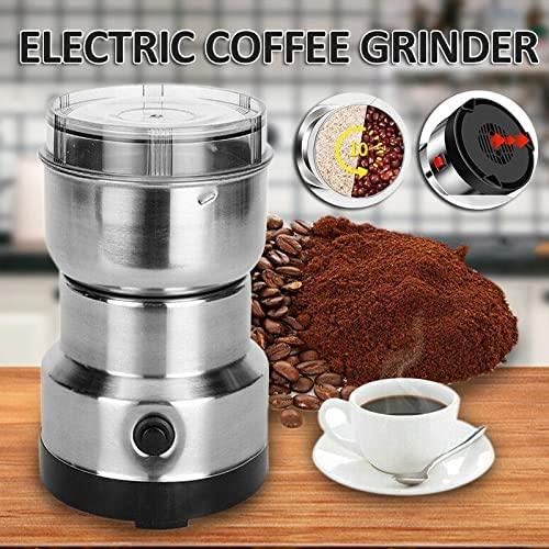 Electric Smash Machine, Multifunction Small Food Grinder Grain Grinder, Portable Coffee Bean Grinder - Pickkart