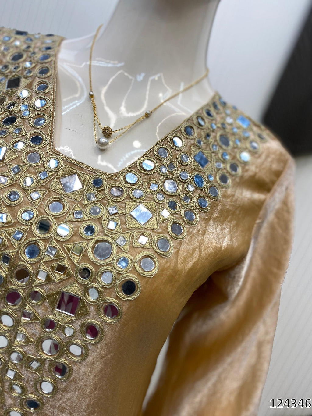 Exclusive Plazo pair with mirror work - Pickkart