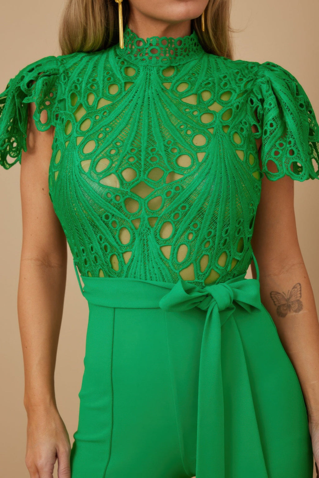 Fashion Crochet Jumpsuit - Pickkart