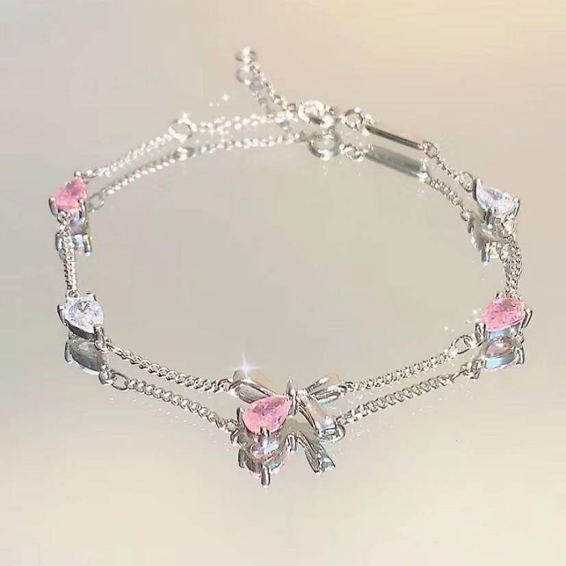 Fashion Crystal Zircon Alloy Bracelet For Women - Pickkart