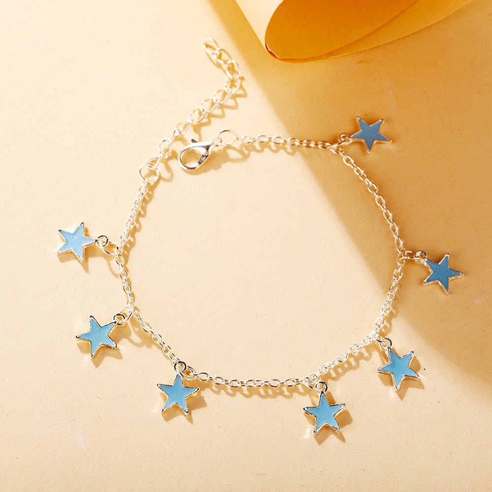 Fashion Summer High Grade Starry Anklet - Pickkart