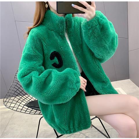 Fleece Lined Padded Warm Keeping Polar Fleece Cardigan Coat Outerwear - Pickkart