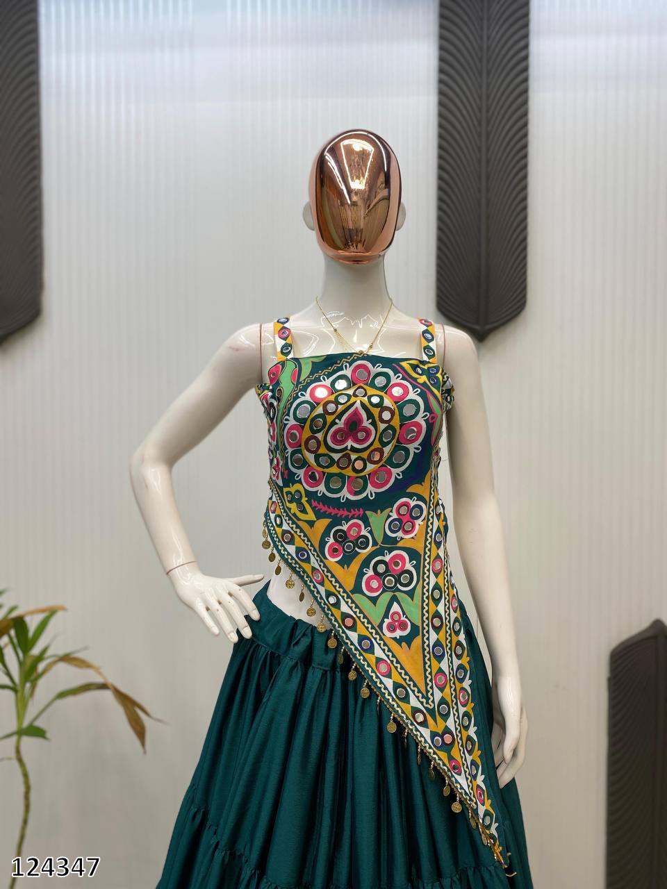 Hand stitched Designer Lehnga with Blouse - Pickkart