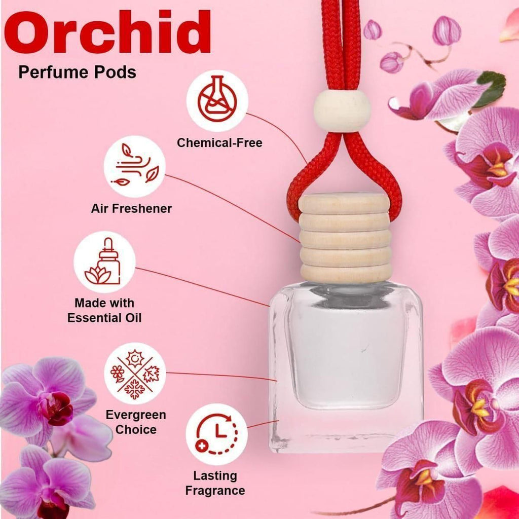 Hanging Car Perfume Pods Diffuser Scent (Assorted Perfume) - Pickkart
