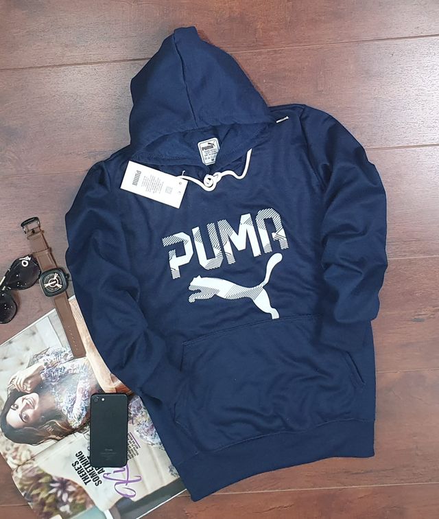 Hoodie for Men & Women – Unisex Printed Hoodie (Blue, S) - Pickkart