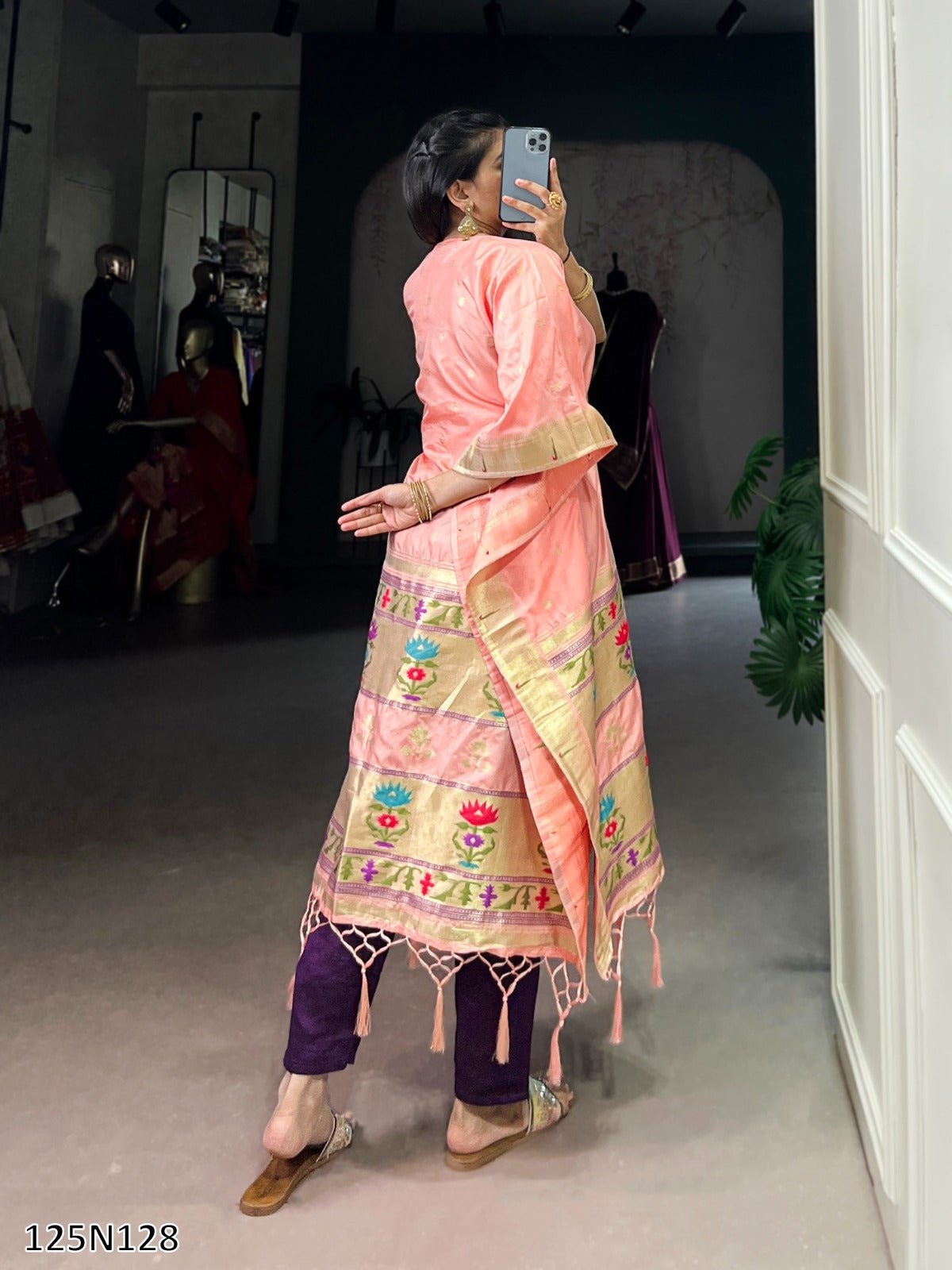 Jacquard kaftan - Pickkart