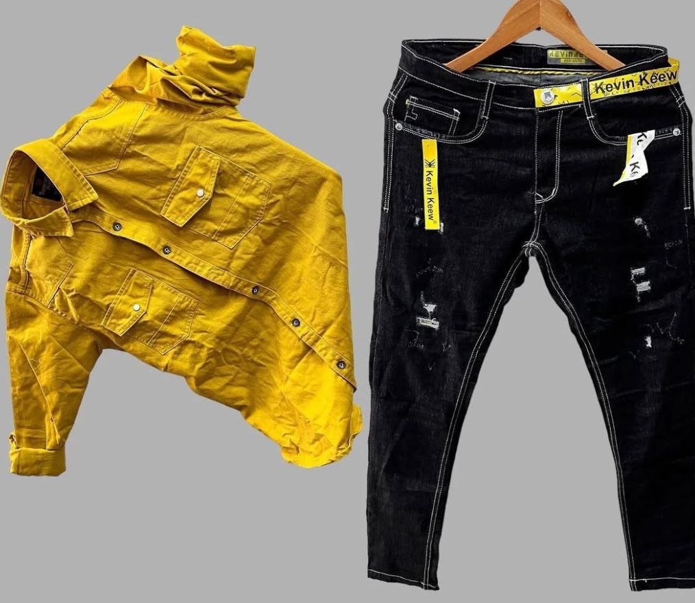 Jeans and shirt combo - Pickkart
