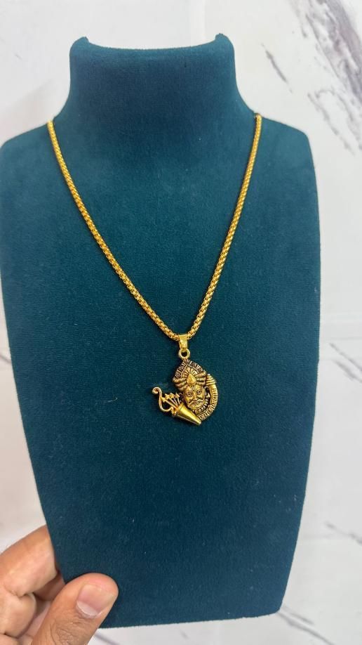 Khatu Shyamji Pendant with Chain - Pickkart