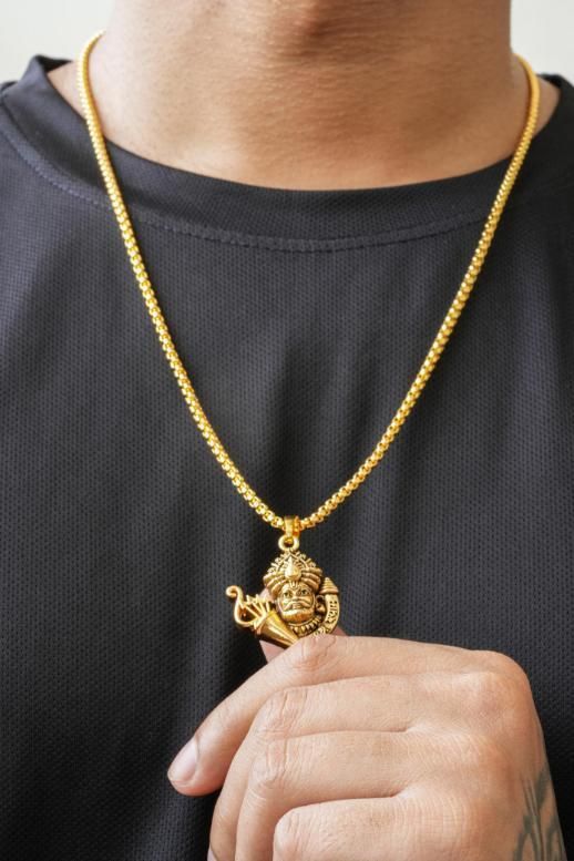 Khatu Shyamji Pendant with Chain - Pickkart