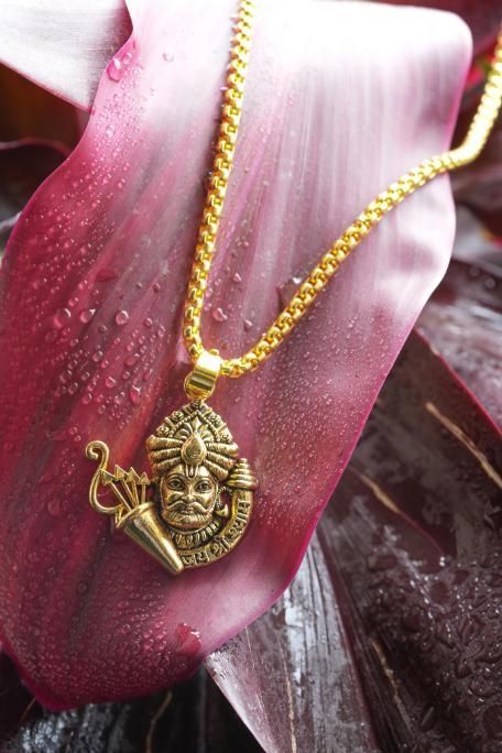 Khatu Shyamji Pendant with Chain - Pickkart