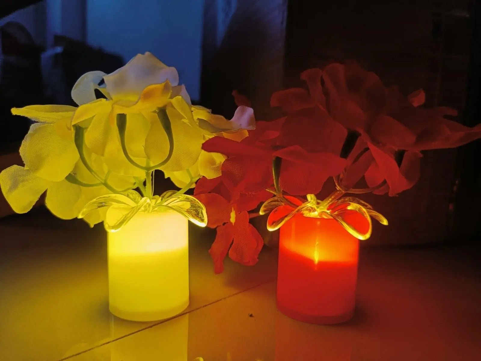 LED Mood Lights Bedroom Interior Decor Lighting (2 pcs Set) - Pickkart