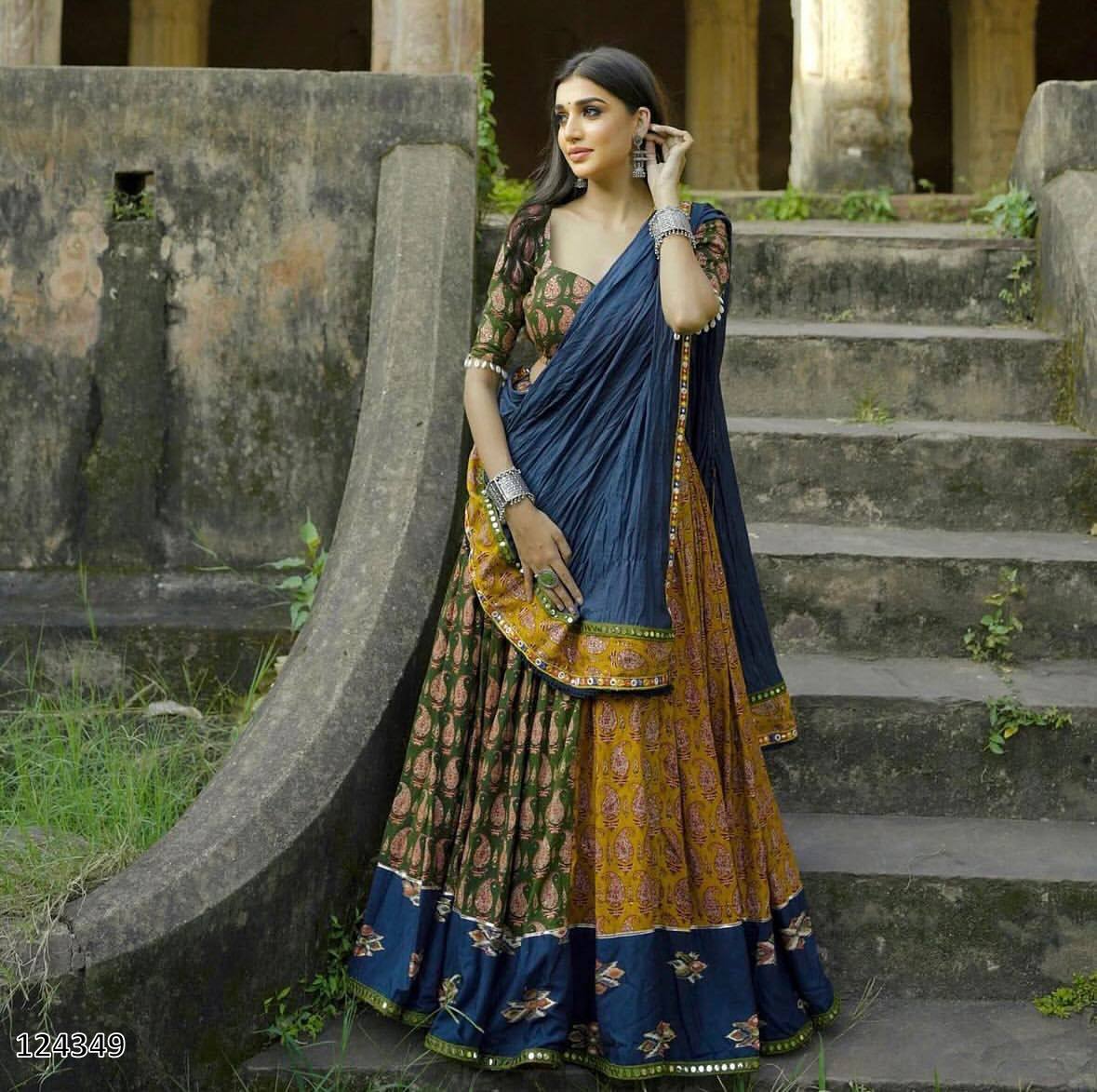Lehnga with Blouse - Pickkart