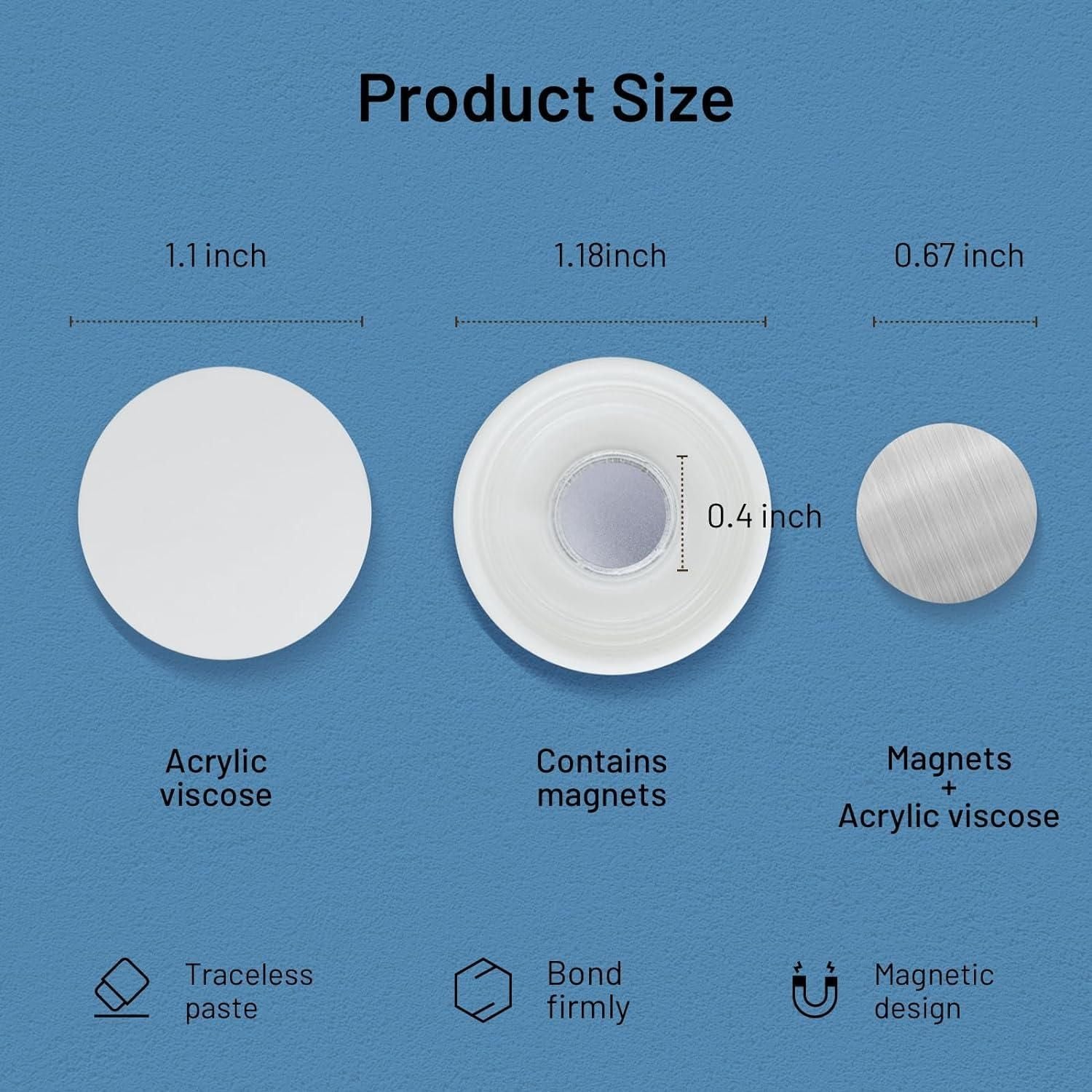 Magnetic Remote Control Holder (Pack of 2) - Pickkart