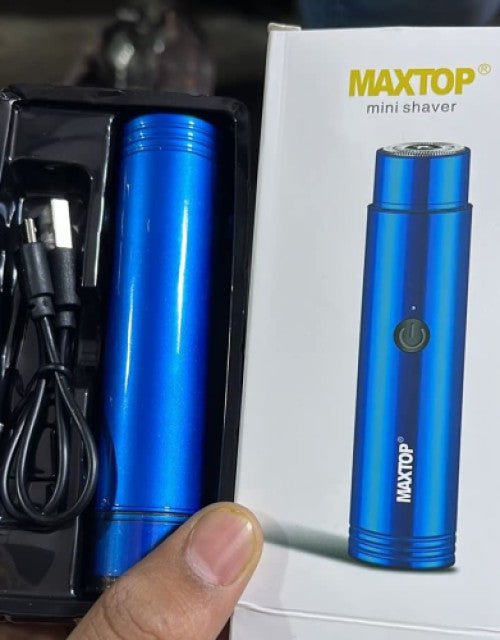 Maxtop Mini Shaver for Hair and Beard Use Unisex Shaver Professional Shaver - Pickkart