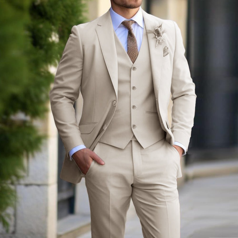 Men's Fashionable Casual Suit Suit - Pickkart